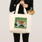 Collie Bag Jumbo Stoffbeutel (Vorderseite (Produkt))