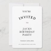 Collie Birthday Party Einladung (Rückseite)