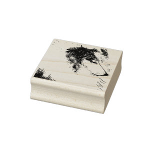 Collie Briefmarke Gummistempel