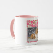 Collie Bunny Tasse (Vorderseite Links)
