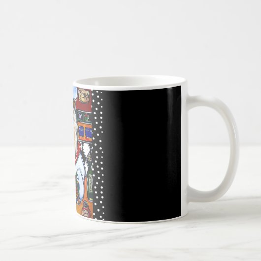 Collie Chef Kaffeetasse (Rechts)
