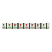 Collie Christmas Merry Ripsband (Vorderseite)