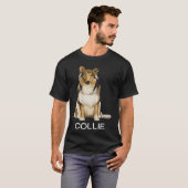 Collie Crazy Dog T-Shirt (Vorne ganz)