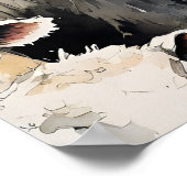 Collie - Dog Art Print Poster (Ecke)