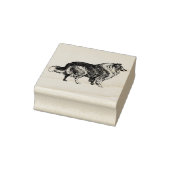 Collie Dog Breed Gummistempel (Stempel)