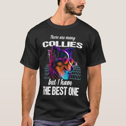 Collie Dog Colliese T-Shirt (Vorderseite)