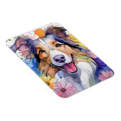 Collie Dog Foto Magnet (Rechte Seite)