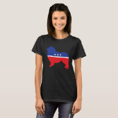 Collie Dog  Political Symbol Election Mascot T-Shirt (Vorne ganz)