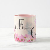 Collie Flower Girl Tasse (Zentrum)