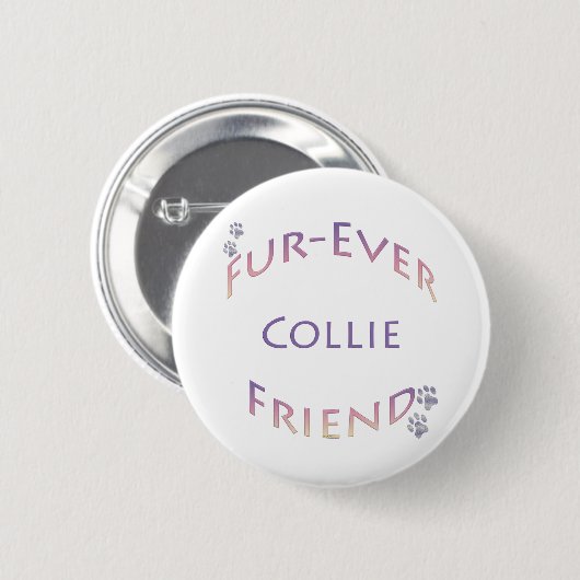 Collie Furever Button (Vorne & Hinten)