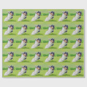 Collie Geschenkpapier (Flach)