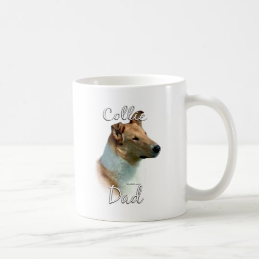 Collie (glatt) Vater 2 Kaffeetasse (Rechts)