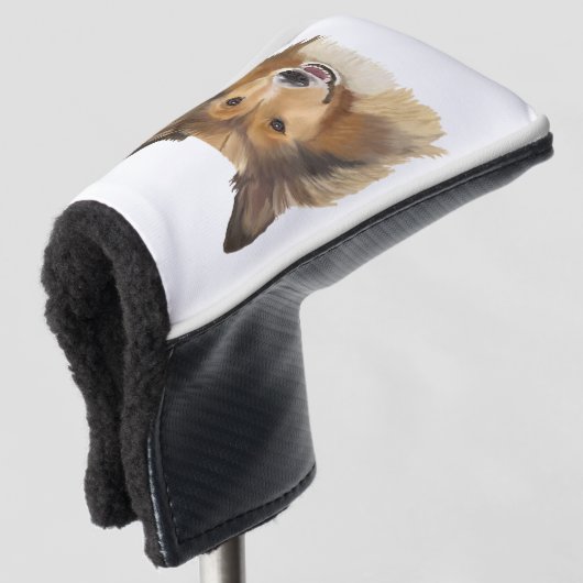 Collie Golf Headcover (3/4 Vorderseite)