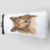 Collie Golf Headcover (Vorderseite)
