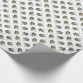 Collie (Grob Merle) History Design Geschenkpapier (Ecke)