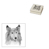 Collie Gummistempel (Stempel)