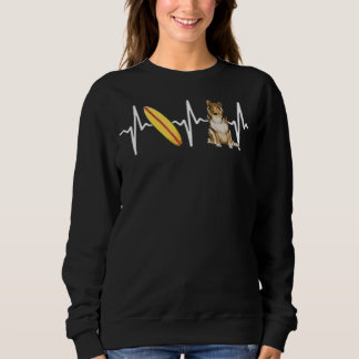 Collie Heartbeat Dog Sweatshirt