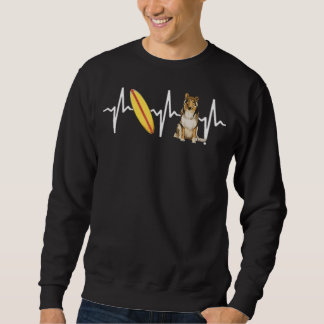 Collie Heartbeat Dog Sweatshirt
