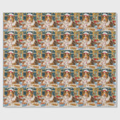 Collie Holiday Baking: Feierliche Weihnachten Geschenkpapier (Flach)