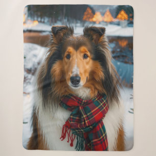 Collie Holiday Sherpa-Decke Sherpadecke