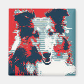 Collie Hope Parody Poster Magnet (Vorne)