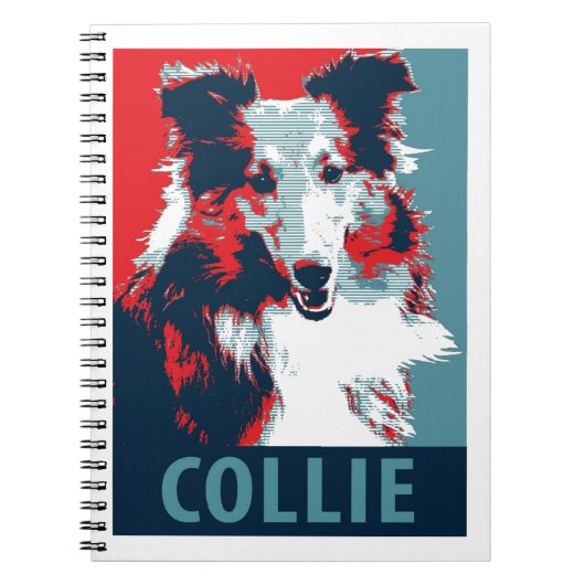 Collie Hope Parody Poster Notizblock (Vorderseite)