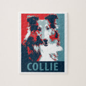 Collie Hope Parody Poster Puzzle (Vertikal)