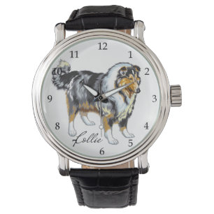 Collie Hund Armbanduhr