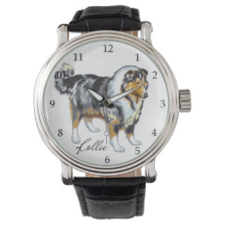Collie Hund Armbanduhr