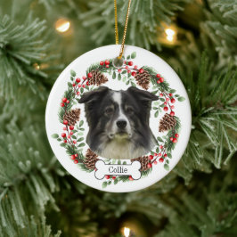Collie Hund Personalisiert Pet Ornament