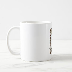 Collie-Hundefan-Shirt mit Vintage-Spruch Gravur Kaffeetasse