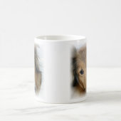 Collie-Hundekaffee-Tasse Kaffeetasse (Mittel)