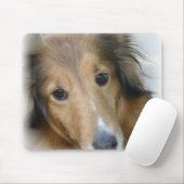 Collie-Hundemausunterlage Mousepad (Mit Mouse)