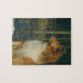 Collie-Hundepuzzlespiel Puzzle (Horizontal)
