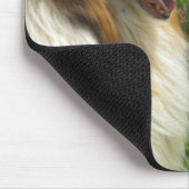 Collie in der Tulips-Maus-Pad Mousepad (Ecke)