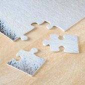 Collie in Mountains (Rough) Malerei - Hunde Kunst Puzzle (Seite)