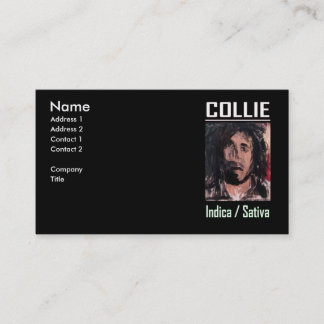COLLIE INDICA SATIVA VISITENKARTE