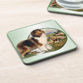 Collie Keeper Untersetzer (Linke Seite)