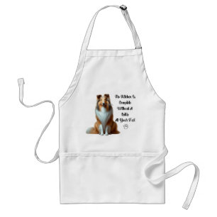 Collie Kitchen Schürze