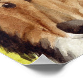 Collie-Kunst Poster (Ecke)