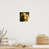 Collie Lassie Dog Print Poster (Küche)