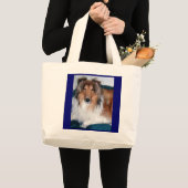 COLLIE LIEBE BAG JUMBO STOFFBEUTEL (Vorderseite (Produkt))