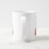 Collie Liebe Jumbo-Tasse (Rückseite)