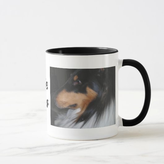 Collie Lover-Tasse Tasse (Rechts)