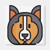 Collie Magnet (Vorne)
