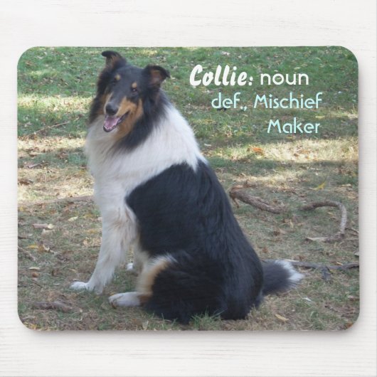 Collie Maker Mousepad (Vorne)