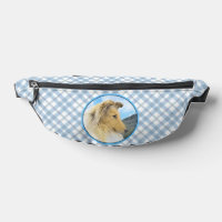 Collie Malerei Rauher Sable Merle Originale Hunde