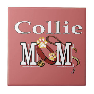 Collie Mama Geschenke Fliese