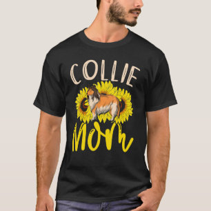 Collie Mama Haustier Besitzer Tierhund Rough Colli T-Shirt