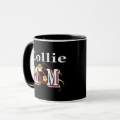 Collie Mama Tasse (Vorderseite Links)